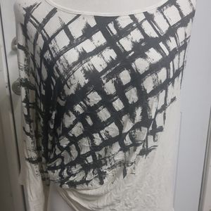 Isabel De Pedro Off White Geometric Design Top S